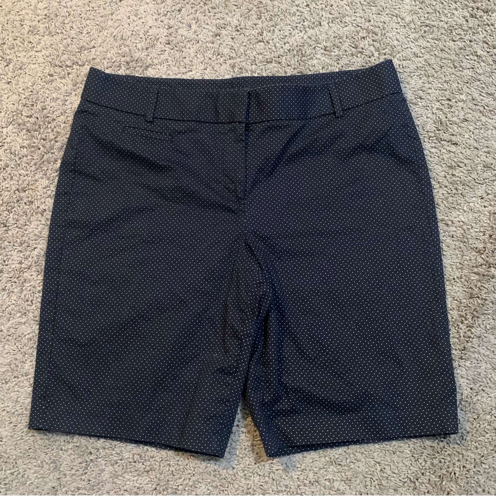 Ann Taylor Loft Polka Dot Marisa Shorts 10
